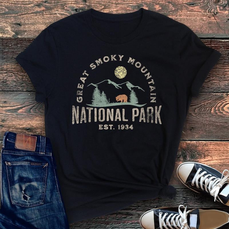 Great Smoky Mountain National Park T-Shirt Hoodie, Sweatshirt | HypeCrazeTee.com