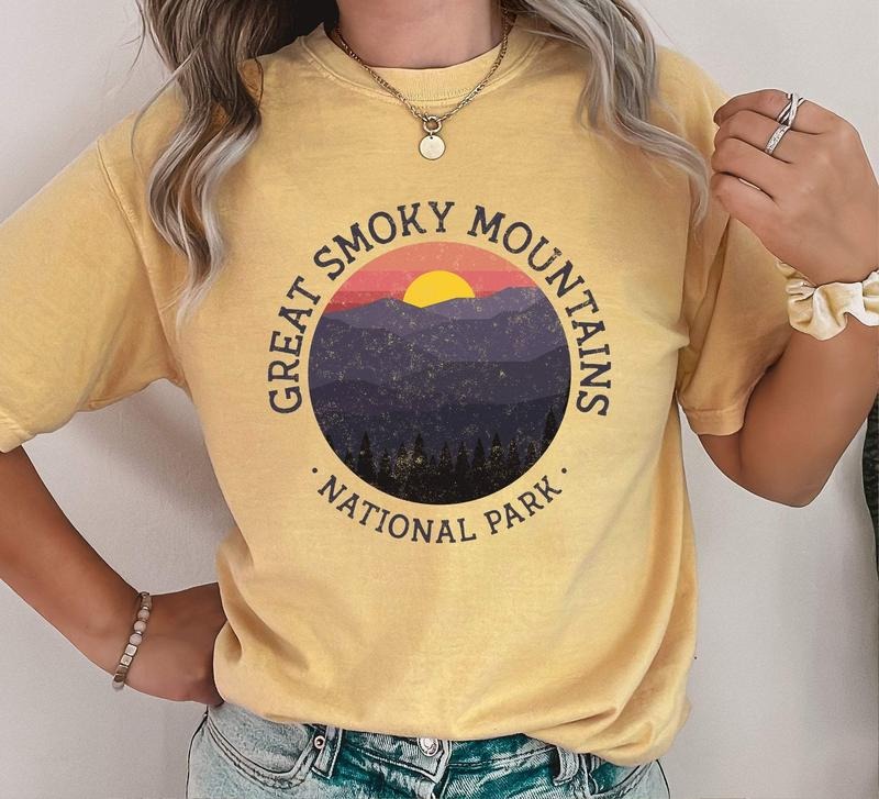 Great Smoky Mountains National Park T-Shirtstyle{n002}3 T-Shirts, Hoodie, Sweatshirt | HypeCrazeTee.com