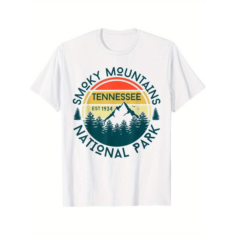 Great Smoky Mountains National Park Tennessee outdoor T-shirt Made in USA Hoodie, Sweatshirt | HypeCrazeTee.com