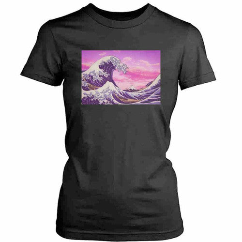 Great Wave Off Kanagawa Womens T-Shirt Tee