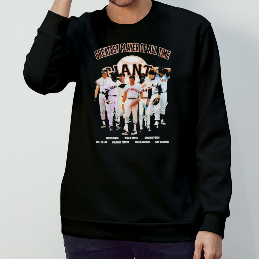 Greatest Player Of All Time San Francisco Giants MLB T-Shirt