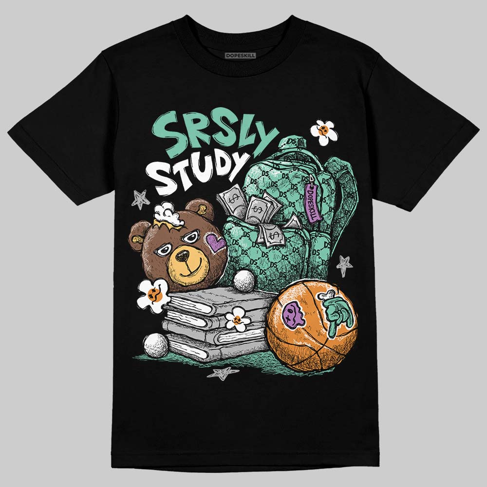 Green Glow 3s DopeSkill T-Shirt SRSLY Study Graphic