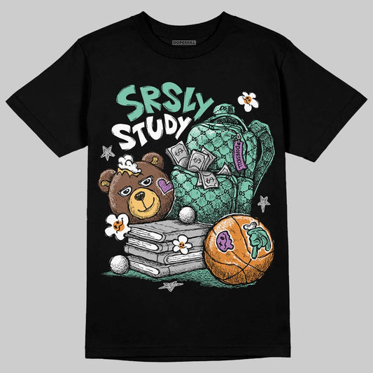 Green Glow 3s DopeSkill T-Shirt SRSLY Study Graphic
