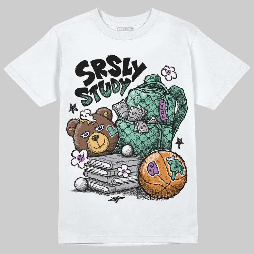 Green Glow 3s DopeSkill T-Shirt SRSLY Study Graphic