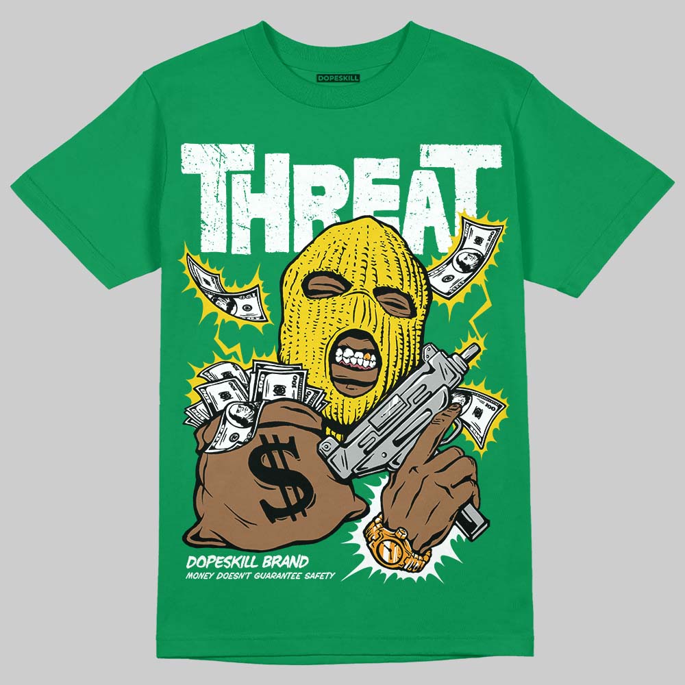 Green Collection DopeSkill T-Shirt Under Threat Graphic