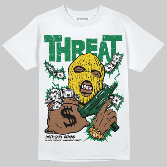 Green Collection DopeSkill T-Shirt Under Threat Graphic