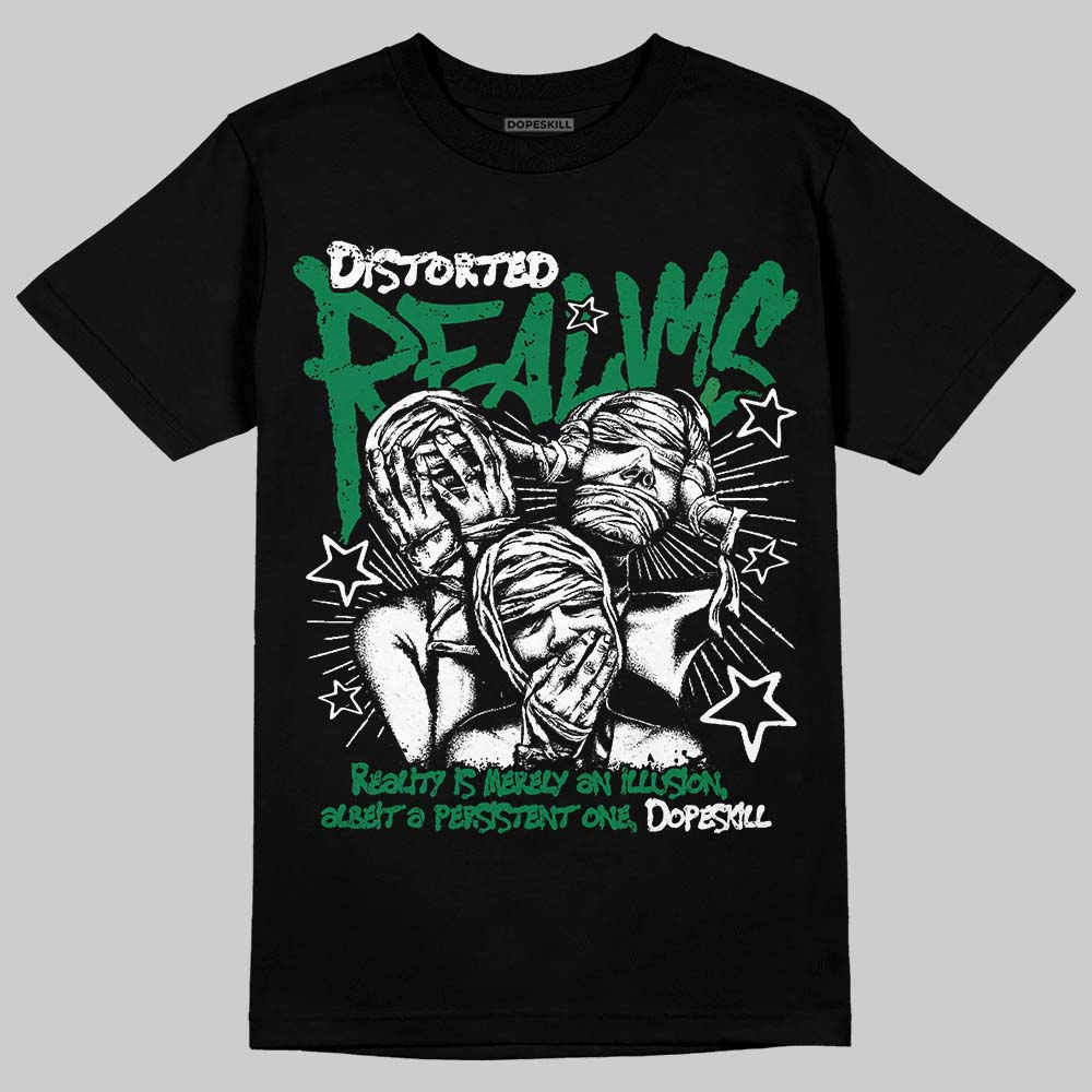 Green Collection DopeSkill T-Shirt Distorted Realms Graphic