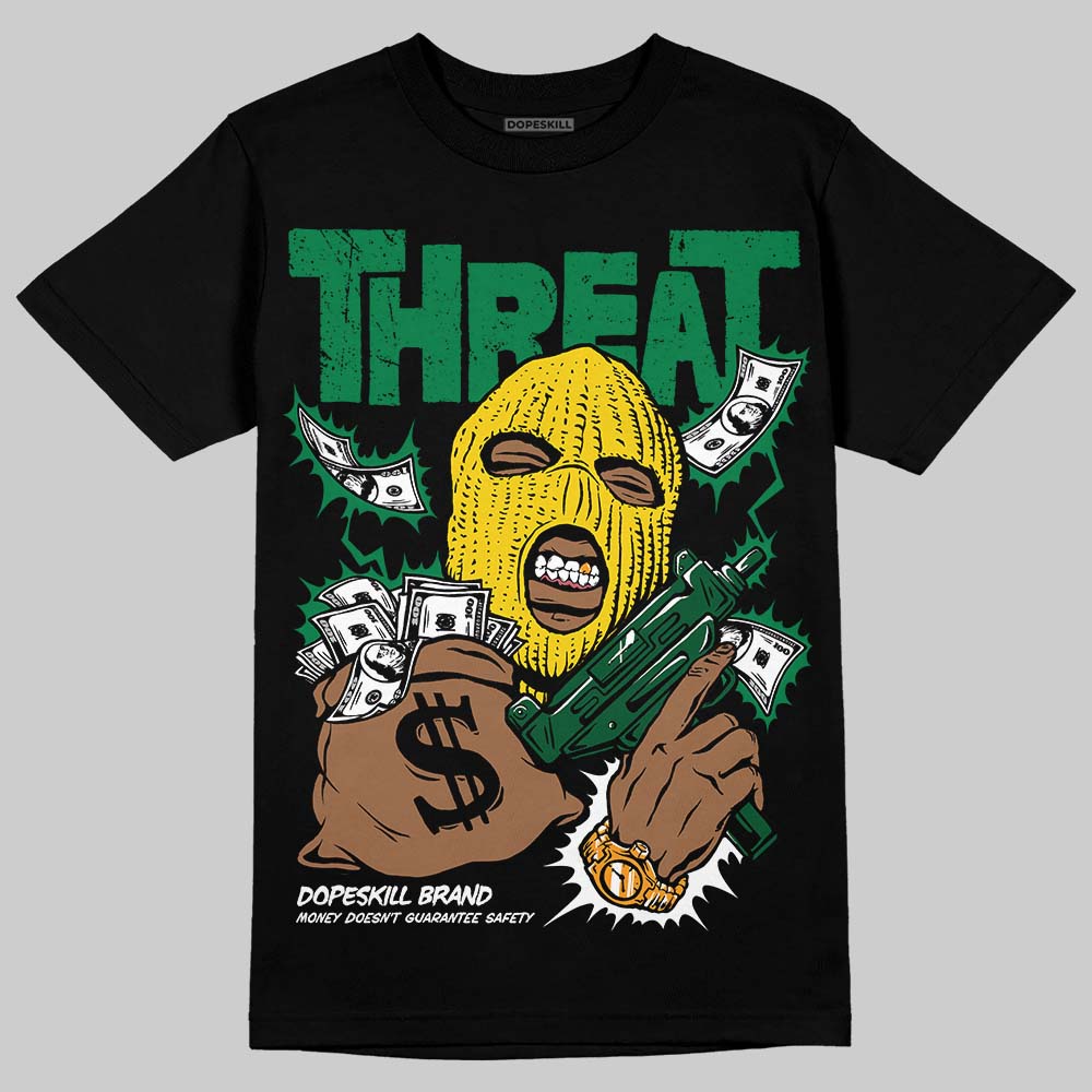 Green Collection DopeSkill T-Shirt Under Threat Graphic