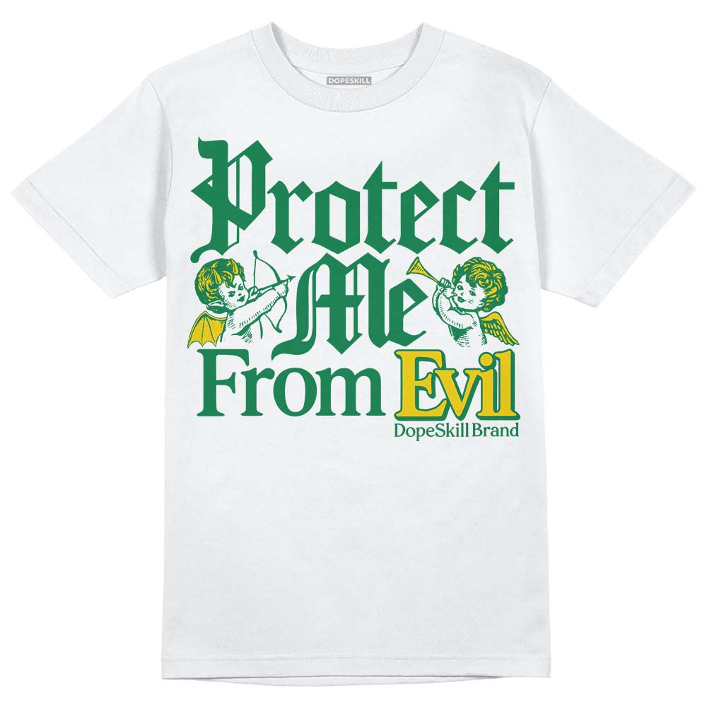 Green Collection DopeSkill T-Shirt Protect Me From Evil Graphic