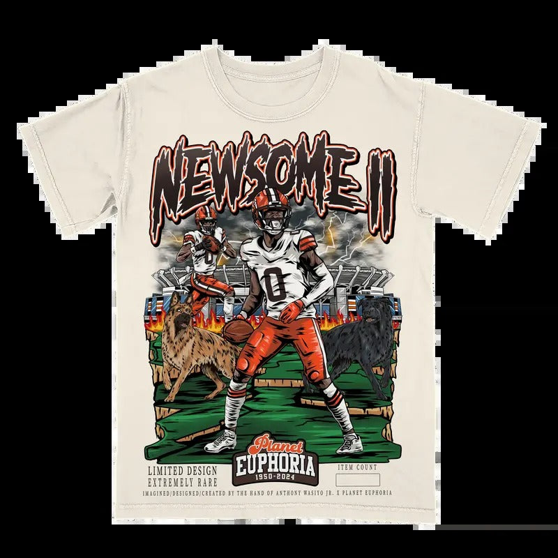 Greg Newsome II Tee for Men - Soft and Comfortable Shirt - Menswear - Graphic T-Shirt Hoodie, Sweatshirt | HypeCrazeTee.com