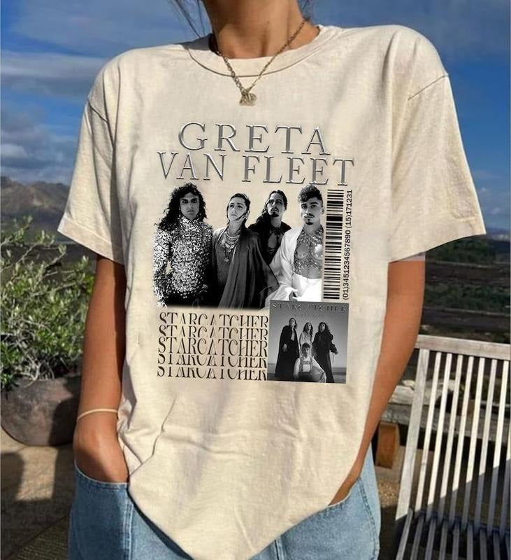 Greta Van Fleet Starcatcher World Tour Shirt, Sweatshirt, Hoodie | HypeCrazeTee.com