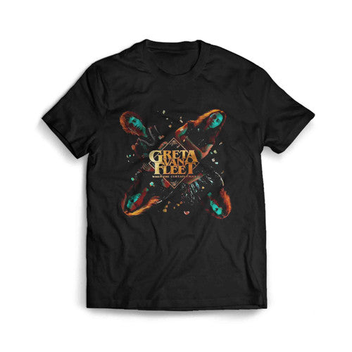 Greta Van Fleet Greta Van Fleet 2021 Tour Concert Dates Men's T-Shirt Tee