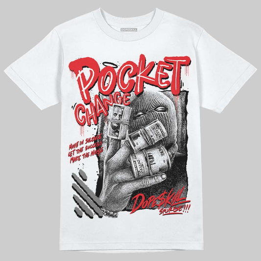 Grey Collection DopeSkill T-Shirt Pocket Change Graphic