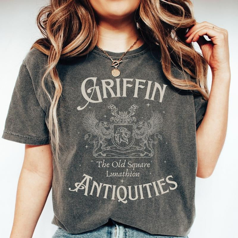 Griffin Antiquities Shirt, Bryce Quinlan Sarah J Maas Night Court, Smut Reader Merch, Bookish Shirt, Acotar T-Shirt...
