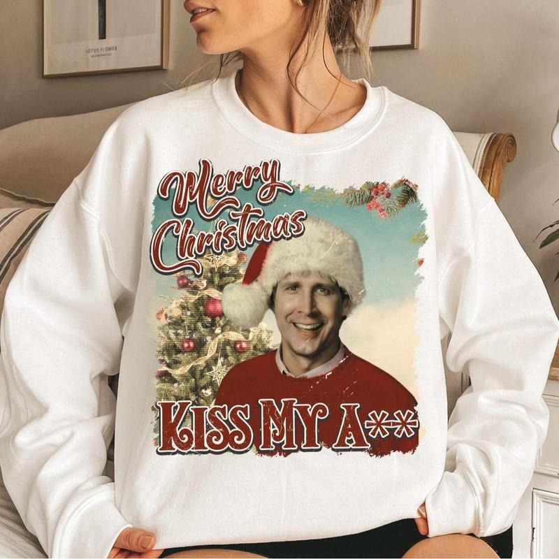 Griswold Christmas Sweatshirt, Christmas Tree Farm Family Vacation Match, National Lampoons Christmas Day Sweatshirt...