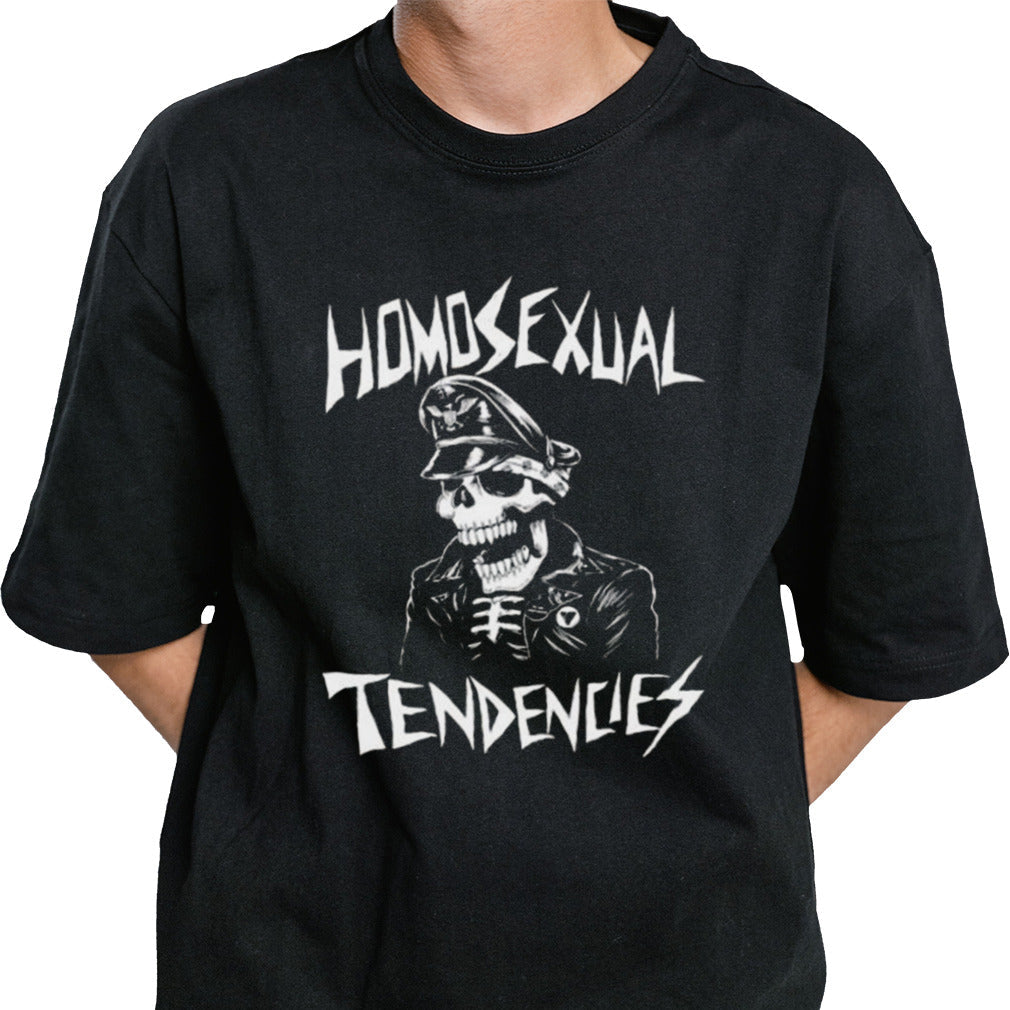 Griz Wearing Homosexual Tendencies Shirt