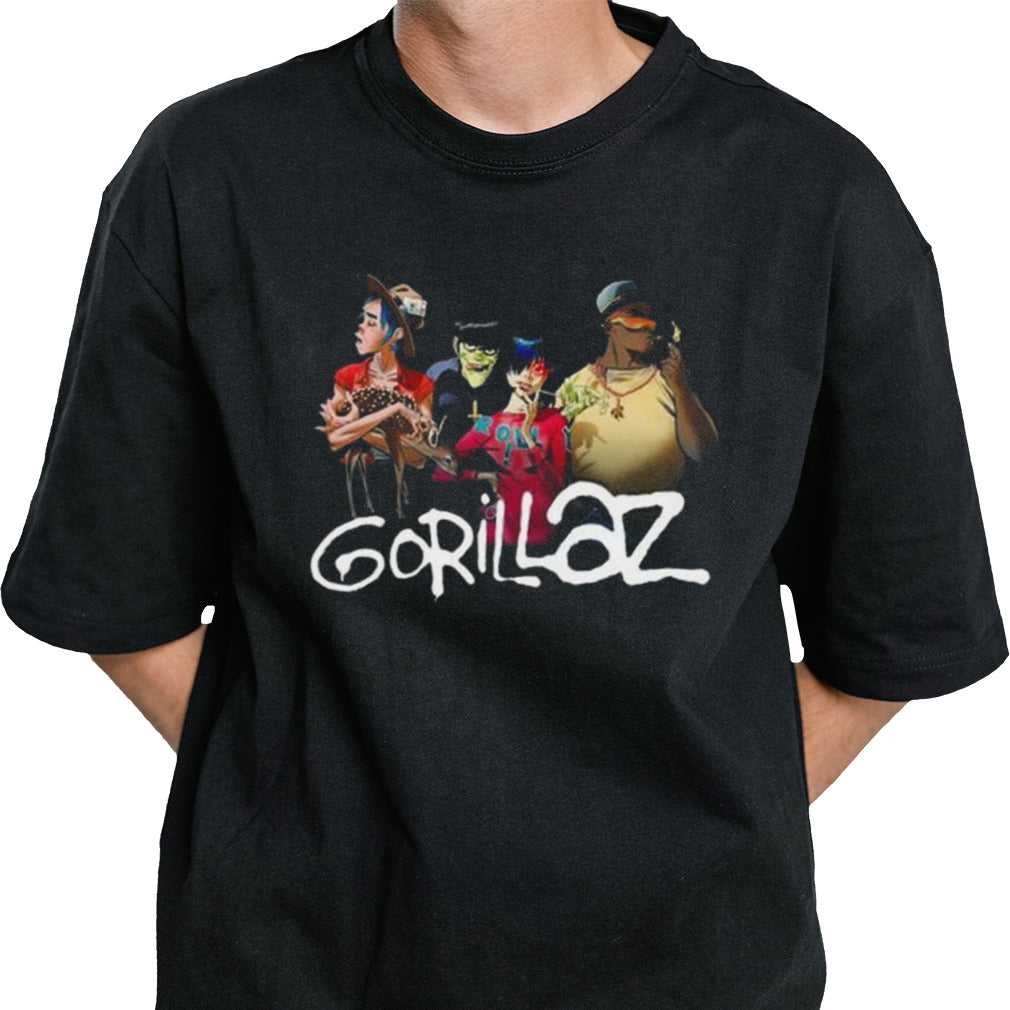 Group With Deer Stonewashed T-shirt