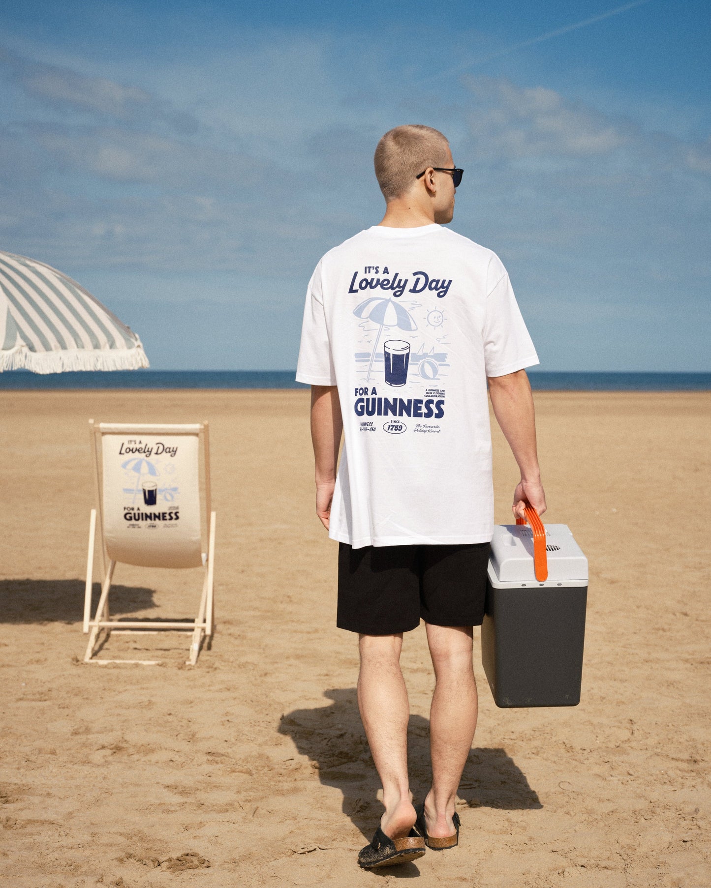 Guinness x UN:IK 'Summers Day' Tee - White