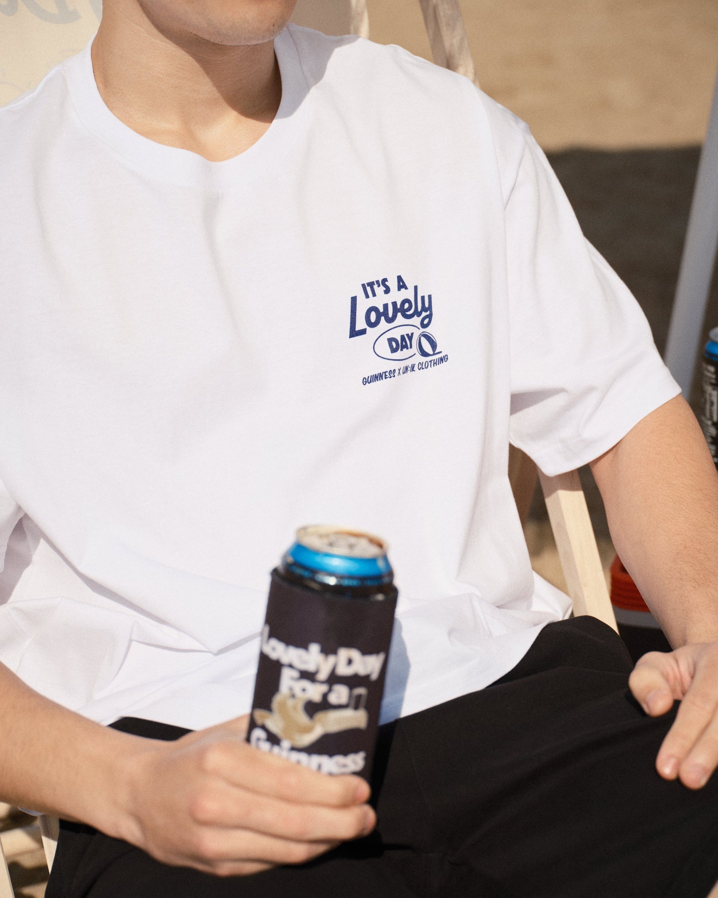 Guinness x UN:IK 'Summers Day' Tee - White