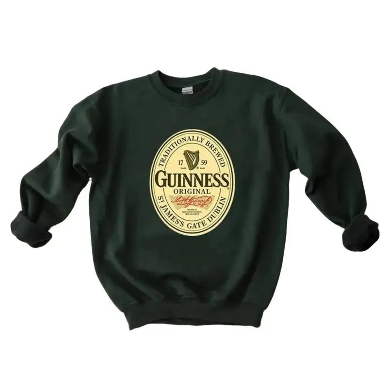Guinness Beer Sweatshirt, Irish Dry Stout Unisex Sweater, Gift For Women T-Shirts, Hoodie | HypeCrazeTee.com