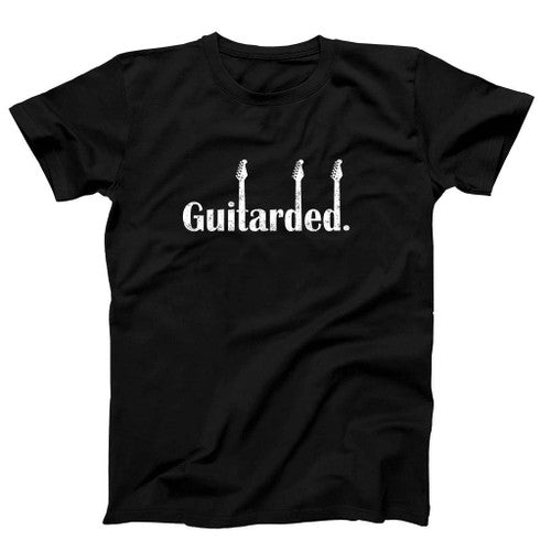 Guitarded Electric Guitar Music Band Funny Man's T-Shirt Tee