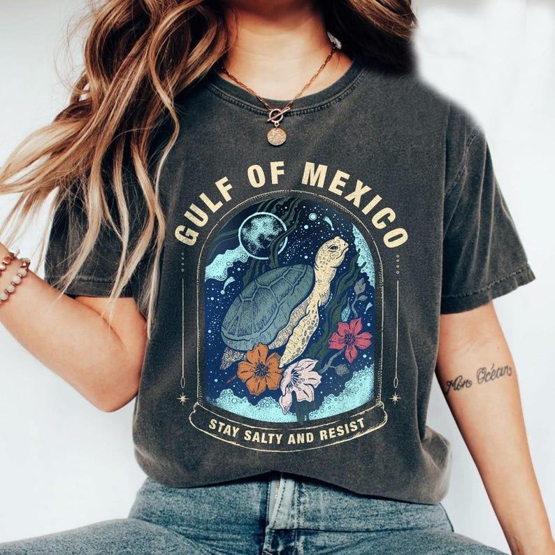 Gulf Of Mexico Shirt Gulf Coast  T-Shirt, Lover Gulf Of Mexico Gift Tee, Gulf Of Mexico Forever Shirt, Mexico Support...
