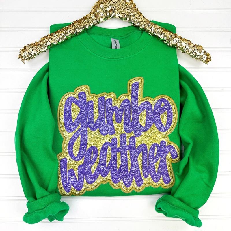 Gumbo Weather Gildan Sweatshirt T-Shirts, Hoodie | HypeCrazeTee.com