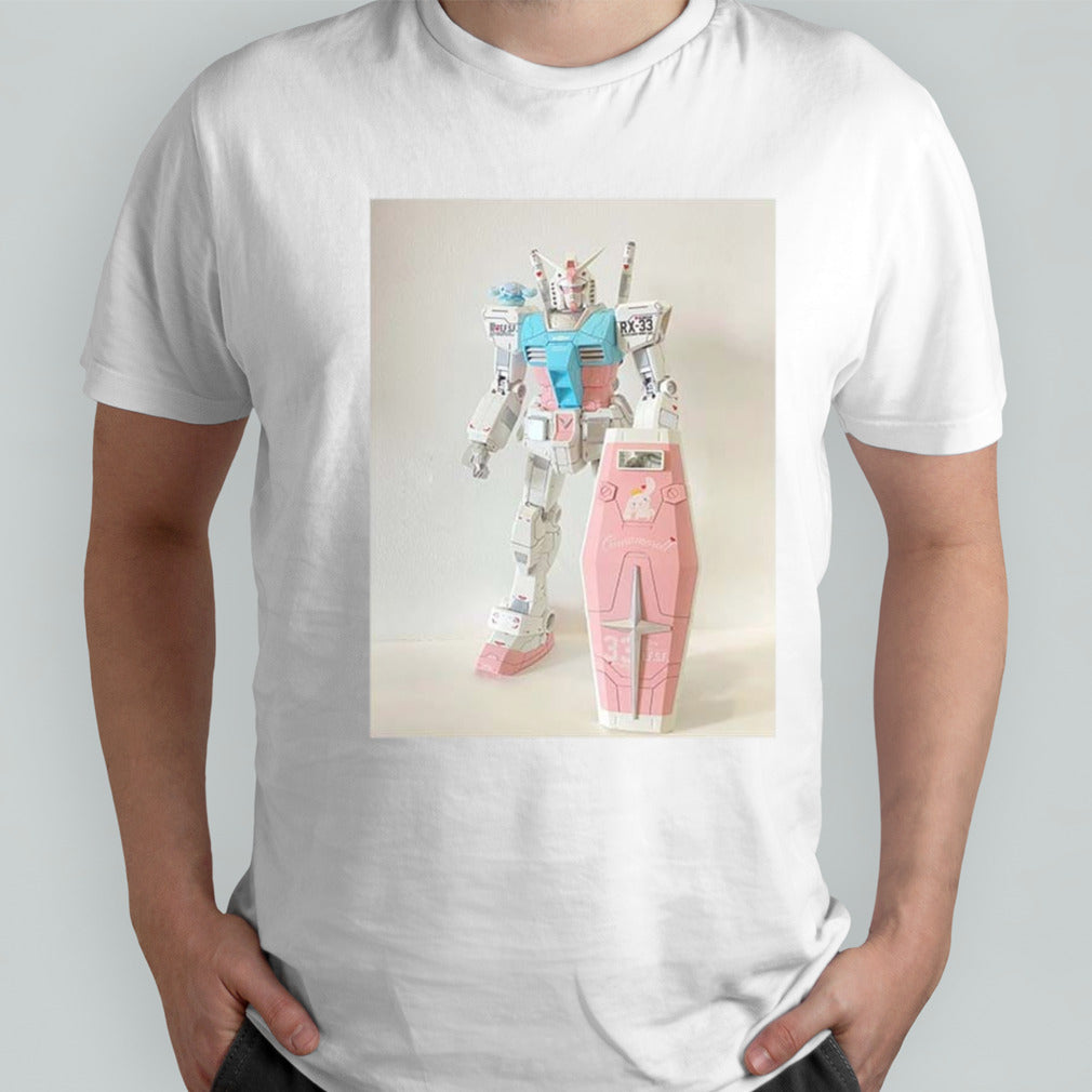 Gundam x Cinnamoroll 2024 shirt