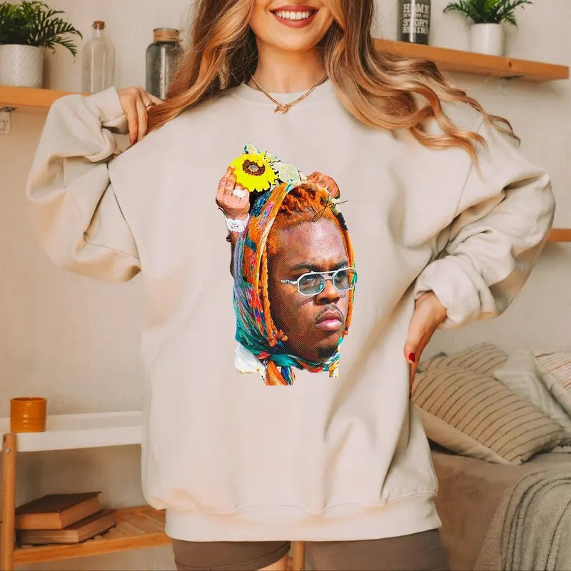 Gunnaaa Exclusive Merch Sweatshirt - Stand Out with This Iconic Big Face Graphic T-Shirts, Hoodie | HypeCrazeTee.com