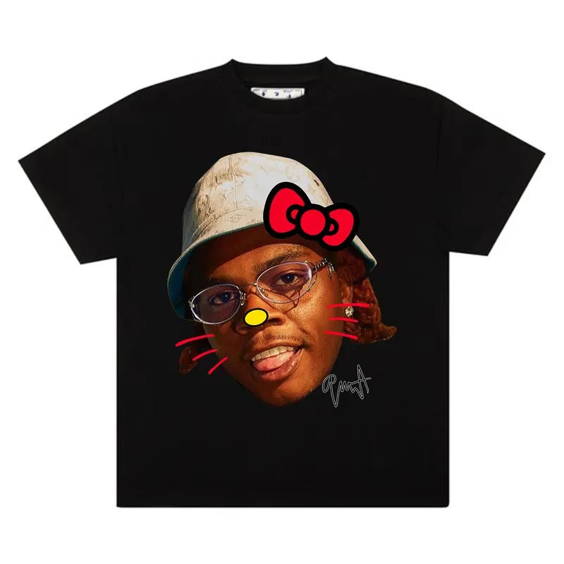 Gunnaaa Kitty Big Face Tee Shirt - Perfect for Everyday Street Style Hoodie, Sweatshirt | HypeCrazeTee.com