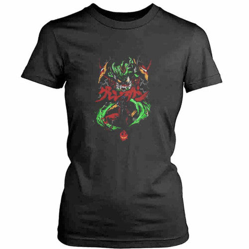 Gurren Lagann Anime Kamina Womens T-Shirt Tee