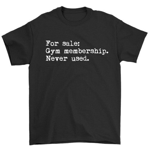 Gym Membership Workout Story Man's T-Shirt Tee