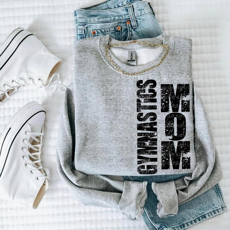 Gymnastics Mom DTF Transfers - THIS IS NOT A SHIRT Hoodie, Sweatshirt | HypeCrazeTee.com