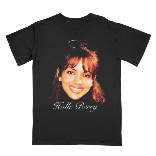 Halle Berry 90s Supermodel Graphic Tee – Oscar-Winning Icon Retro Movie T-Shirt, Vintage Hollywood Streetwear