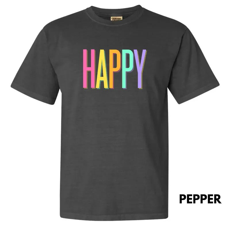 HAPPY Comfort Colors T-Shirt 'NLB' Hoodie, Sweatshirt | HypeCrazeTee.com