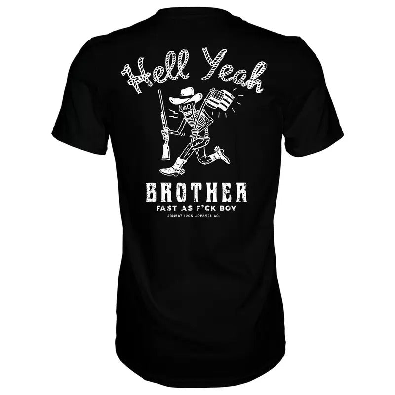 HELL YEAH BROTHER COWBOY MEN'S T-SHIRT Hoodie, Sweatshirt | HypeCrazeTee.com