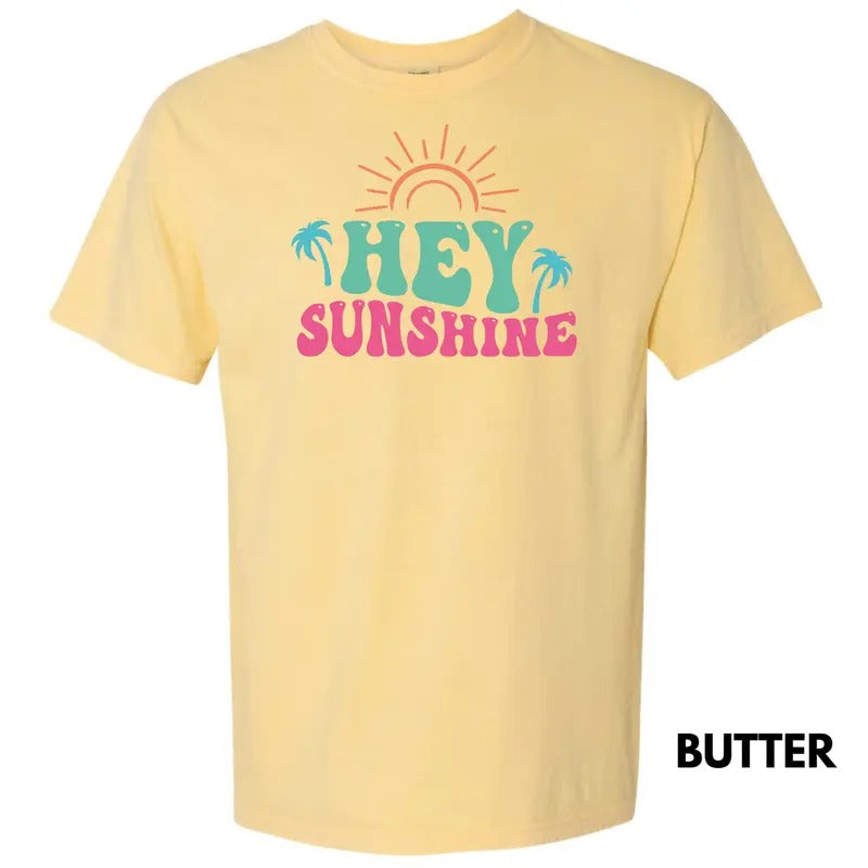 HEY Sunshine Comfort Colors 'NLB' T-Shirts, Hoodie, Sweatshirt