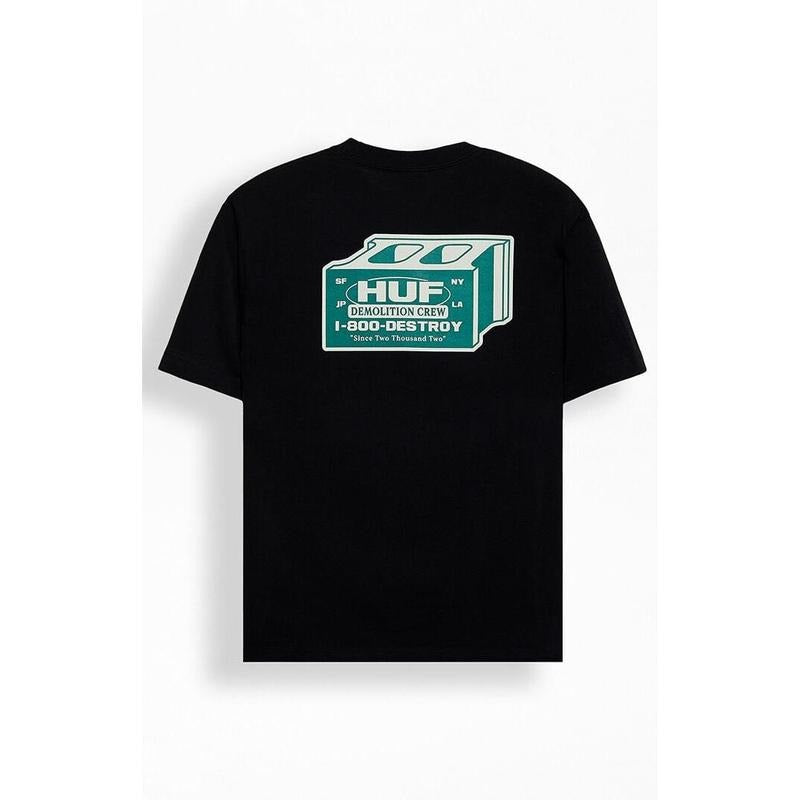 HUF Men's Demolition Crew T-Shirt - Multicolor Hoodie, Sweatshirt | HypeCrazeTee.com