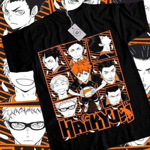 Haikyuu T-shirt Volleyball Kuroo Tetsurou Kozume Kenma Anime Shirt All Size Hoodie, Sweatshirt | HypeCrazeTee.com