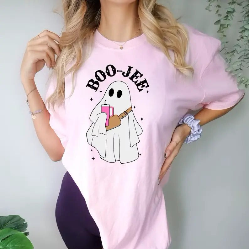 Halloween Ghost Sweatshirt, Boo Jee Shirt, Boo Shirt, Spooky Ghost Hoodie, Spooky Season Ghost Sweater, Spooky Vibes...