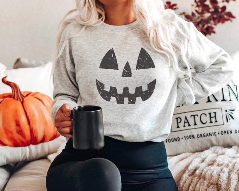 Halloween Pumpkin Pumpkin Face Jack O' Lantern Halloween T-Shirts, Hoodie, Sweatshirt