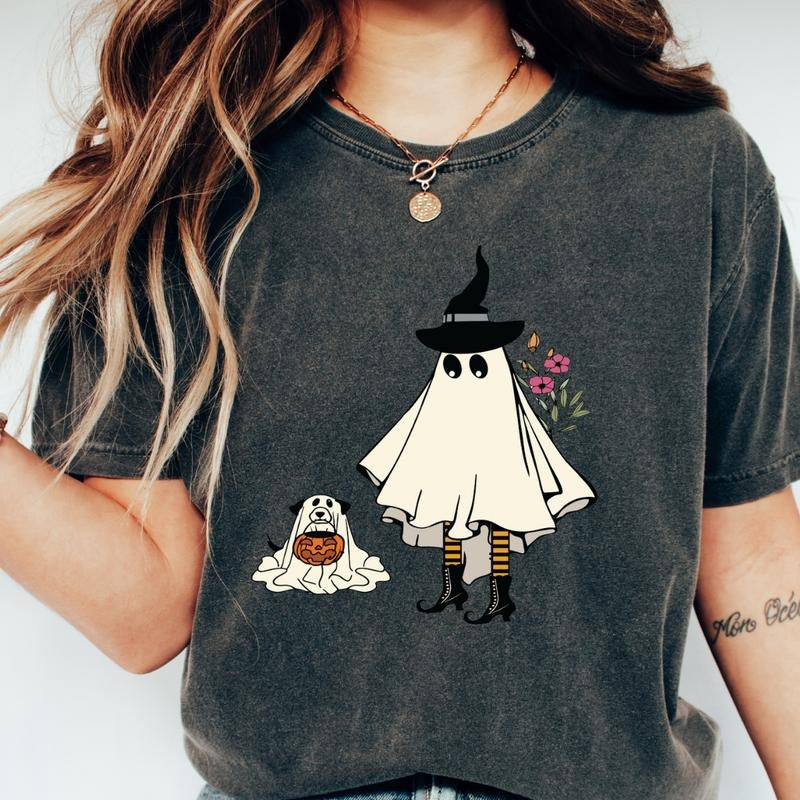 Halloween Pupkin Shirt Comfort Colors Halloween Shirt Casual Shirt Halloween Halloween Casual Cotton Halloween T-Shirts, Hoodie, Sweatshirt