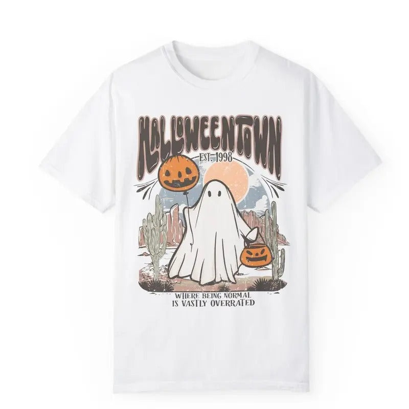 Halloweentown Est 1998 Ghost Pumpkin Shirt Unisex Hoodie, Sweatshirt | HypeCrazeTee.com