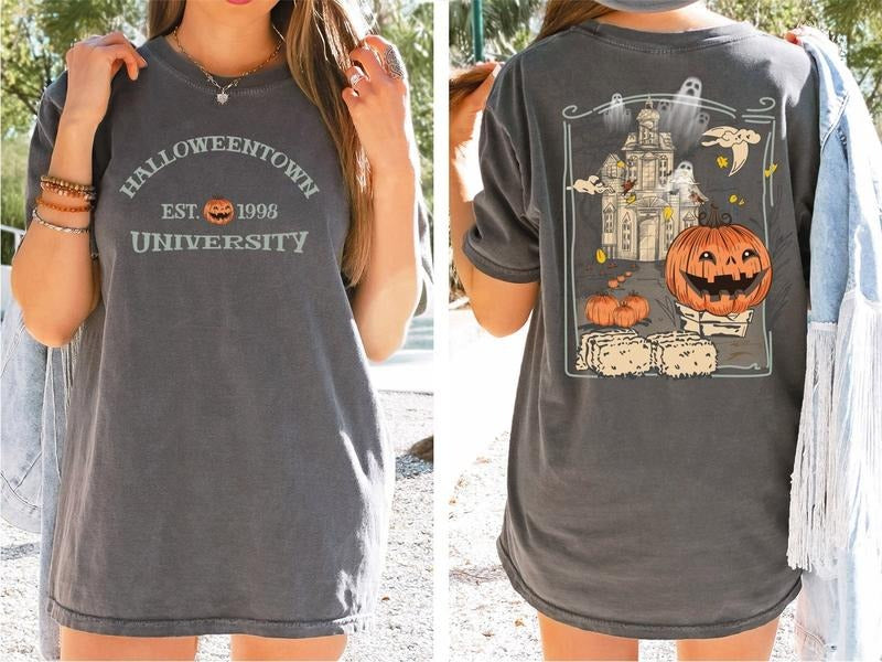 Halloweentown Est 1998 Shirt, Halloweentown University Shirt, Retro Halloween Shirt, Halloween 2024 Shirt, Halloween 2024...