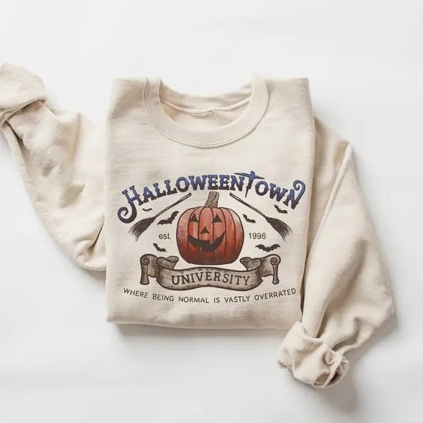 Halloweentown University Est 1998 Sweatshirt, HalloweenTown Hoodie, Halloweentown 1998 Shirt, Halloween Sweatshirt,...
