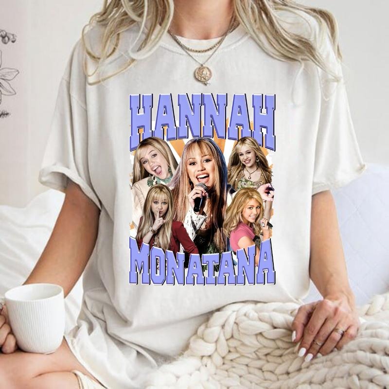 Hanah Montana Muley Circus  2024 Cotton Crewneck T-Shirt Hoodie, Sweatshirt | HypeCrazeTee.com