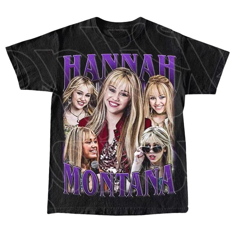 Hannah Montana Vintage T-Shirt, Gift For Fans, Movie Fan Shirt, Movie Shirt Hoodie, Sweatshirt | HypeCrazeTee.com