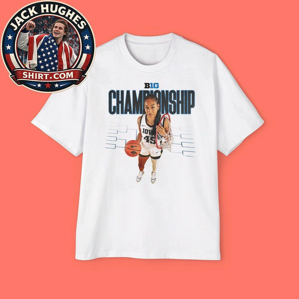 Hannah Stuelke, forward for the Iowa Hawkeyes women’s basketball team, is a Big Ten 2026 UCLA player Shirt