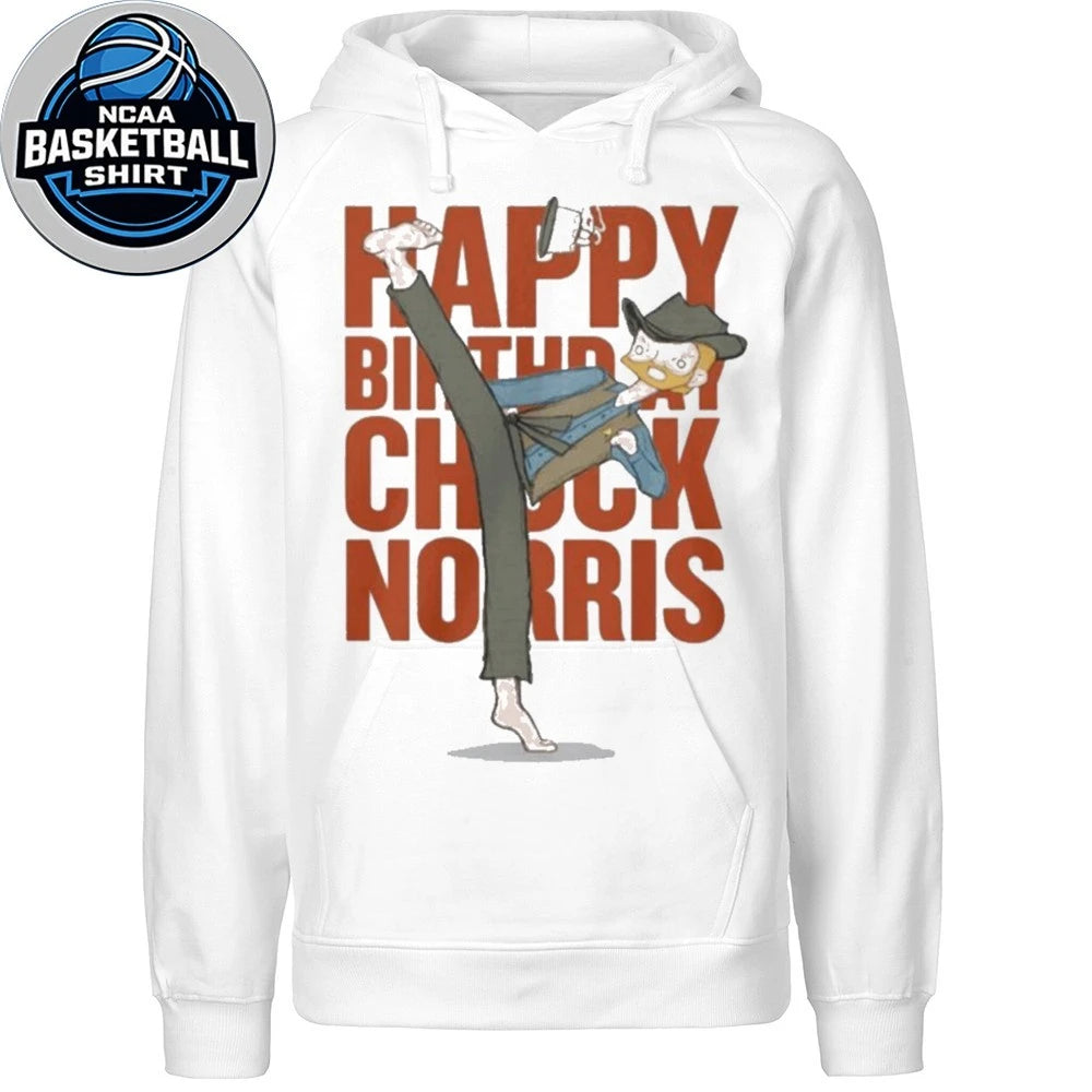 Happy Birthday Chuck Norris 2026 Shirt