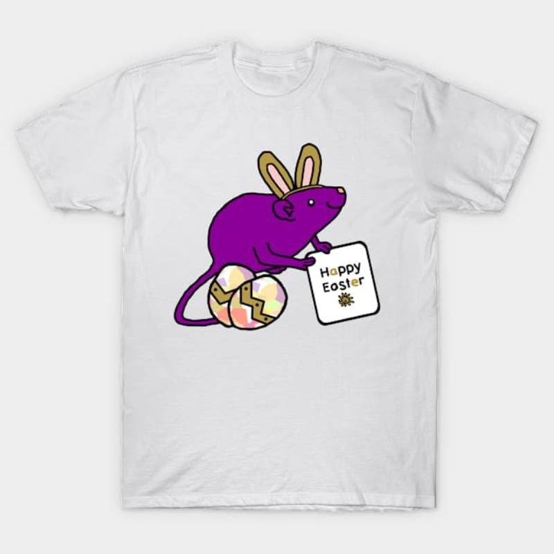 Happy Easter Bunny Ears Rat T-Shirt Hoodie, Sweatshirt | HypeCrazeTee.com